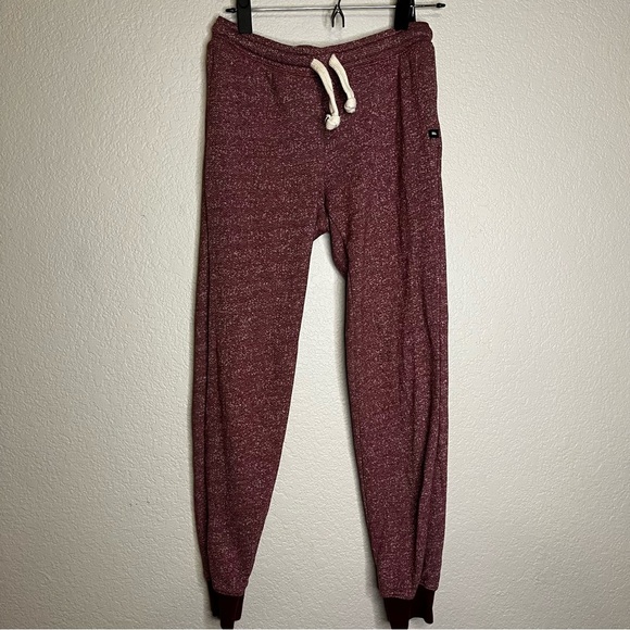 MeUndies French Terry Heather Burgundy Joggers or Sweatpants Size Small - Picture 1 of 15
